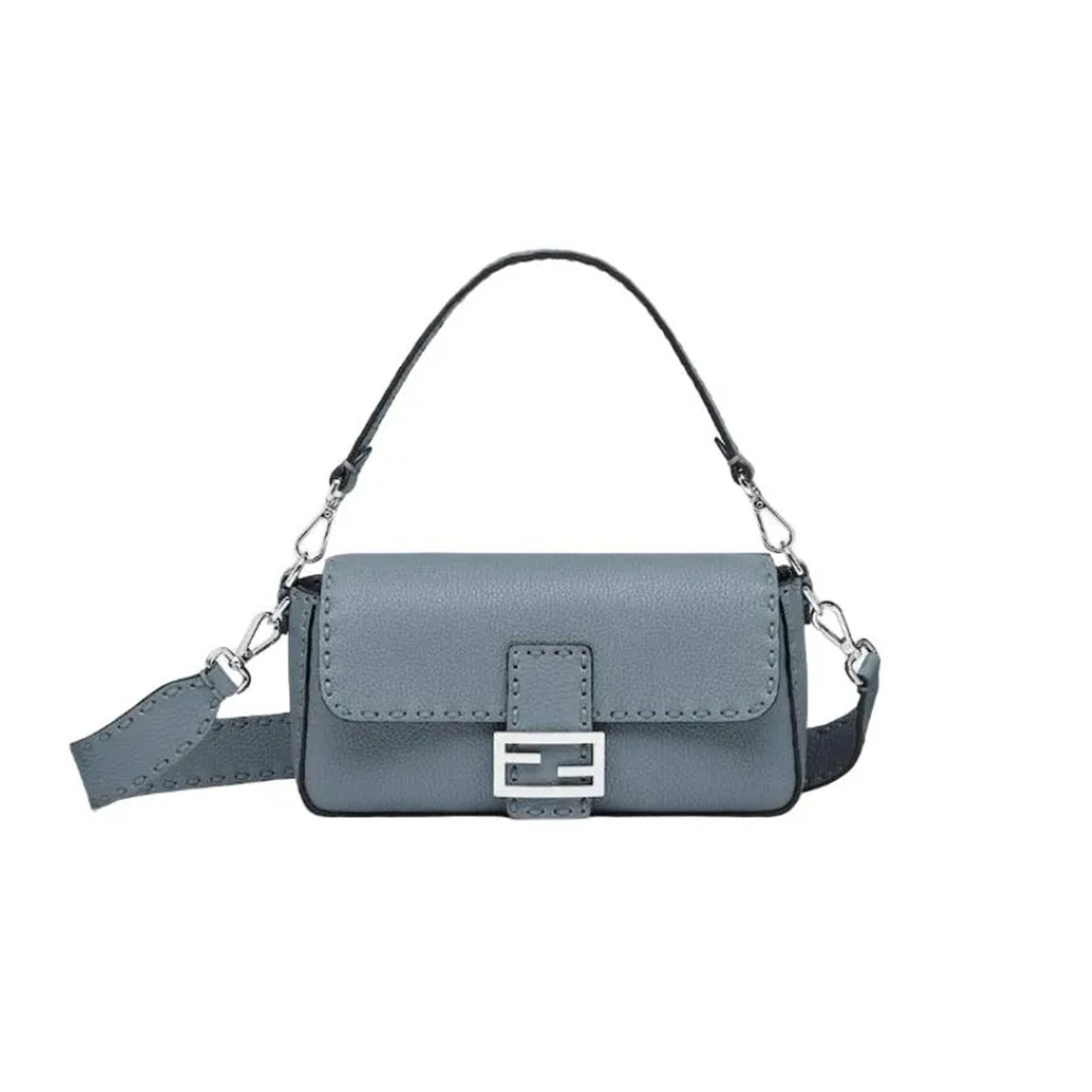 FENDI BAGUETTE FF MEDIUM BAG 8BR600ARBBF1NPZ (27*15*6cm)